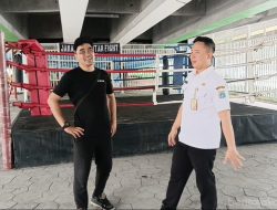 Cegah Tawuran Remaja, Camat Ciracas Sulap Kolong Flyover Jadi Ring Tinju