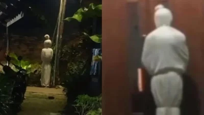 teror pocong viral di sejumlah wilayah indonesia warga mulai resah saat malam hari TI1yg