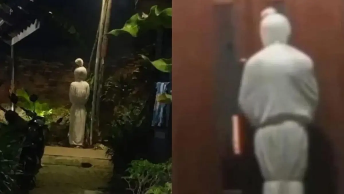 teror pocong viral di sejumlah wilayah indonesia warga mulai resah saat malam hari TI1yg