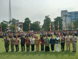 Perdana Dikepemimpinan Walikota Jakbar Iin Mutmainah, FKDM Serentak Ikuti Apel Bertepatan Peringatan Hari Pancasila
