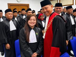Advokat Jesicca Firly Dilantik di PT Bandung, Advokat Muda Beri Pesan Jaga Marwah Profesi