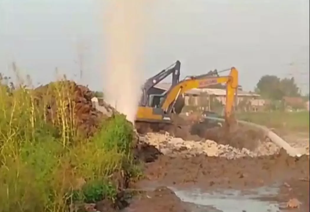 Kebocoran Pipa Gas Pertamina EP di Bekasi, Semburan dan Bau Menyengat Terjadi Hingga Jarak 1 Kilometer 1 gas bocor bekasi 2684666305
