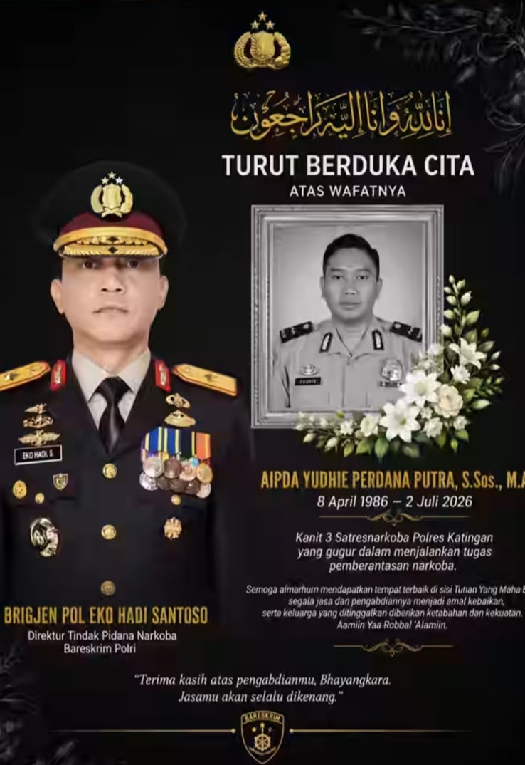Usai Polisi Gugur saat Gerebek Bandar Sabu di Katingan, Patron: Negara Tak Boleh Kalah dari Bandar Narkoba 2 IMG 20260703 WA0006