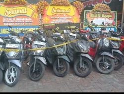 Polsek Tambora Bongkar Modus Baru Pengiriman Motor Curian ke Sumatera, 12 Unit Disita dalam Operasi Berantas Jaya 2026