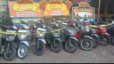 Polsek Tambora Bongkar Modus Baru Pengiriman Motor Curian ke Sumatera, 12 Unit Disita dalam Operasi Berantas Jaya 2026