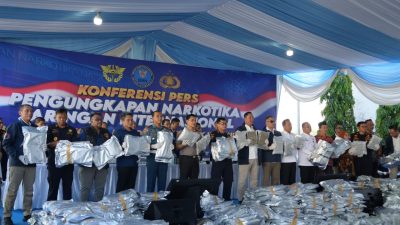 Sinergi Tiga Instansi Gagalkan Penyelundupan 3,37 Ton Ganja, Cegah Peredaran 2,2 Juta Cartridge Vape Berbahaya