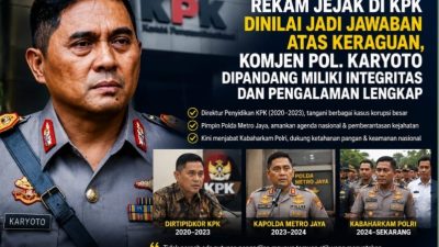 Rekam Jejak Lengkap di Penegakan Hukum dan Keamanan Nasional Perkuat Nama Karyoto di Bursa Kapolri