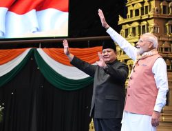 Presiden Prabowo Hadiri Resepsi Komunitas India, Pererat Kemitraan dan Ikatan Budaya Dua Negara