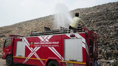 Dinas LH DKI Perkuat Kesiapsiagaan di TPST Bantargebang Hadapi Musim Kemarau