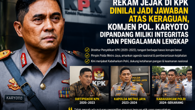 Rekam Jejak Lengkap di Penegakan Hukum dan Keamanan Nasional Perkuat Nama Karyoto di Bursa Kapolri