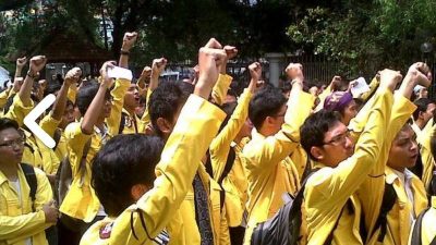 BEM UI Gelar Aksi di Bundaran HI, Bawa Delapan Tuntutan bagi Pemerintah