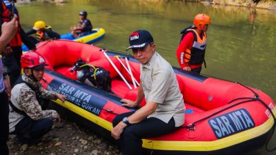 Hari Keempat Pencarian ASN Hanyut, Walikota Turun Tangan