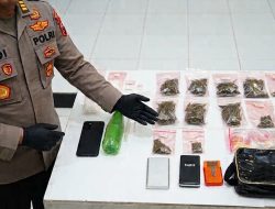 Satresnarkoba Polres Malang Tangkap Pengedar Narkotika di Kepanjen, Barang Bukti Capai Lebih Dua Kilo
