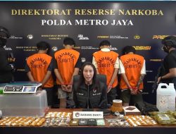 Polda Metro Jaya Bongkar Jaringan Tembakau Sintetis, Empat Tersangka Diamankan