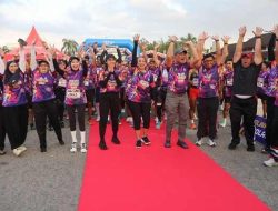 Polwan Run 2026 Polda Papua Barat Daya: Meriah Penuh Semangat Kebersamaan dan Gaya Unik