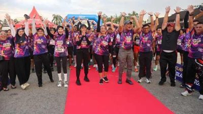 Polwan Run 2026 Polda Papua Barat Daya: Meriah Penuh Semangat Kebersamaan dan Gaya Unik