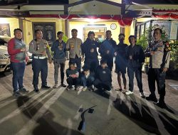 Polsek Beji Dibantu Warga Berhasil Cegah Tawuran, Lima Pelajar Diamankan