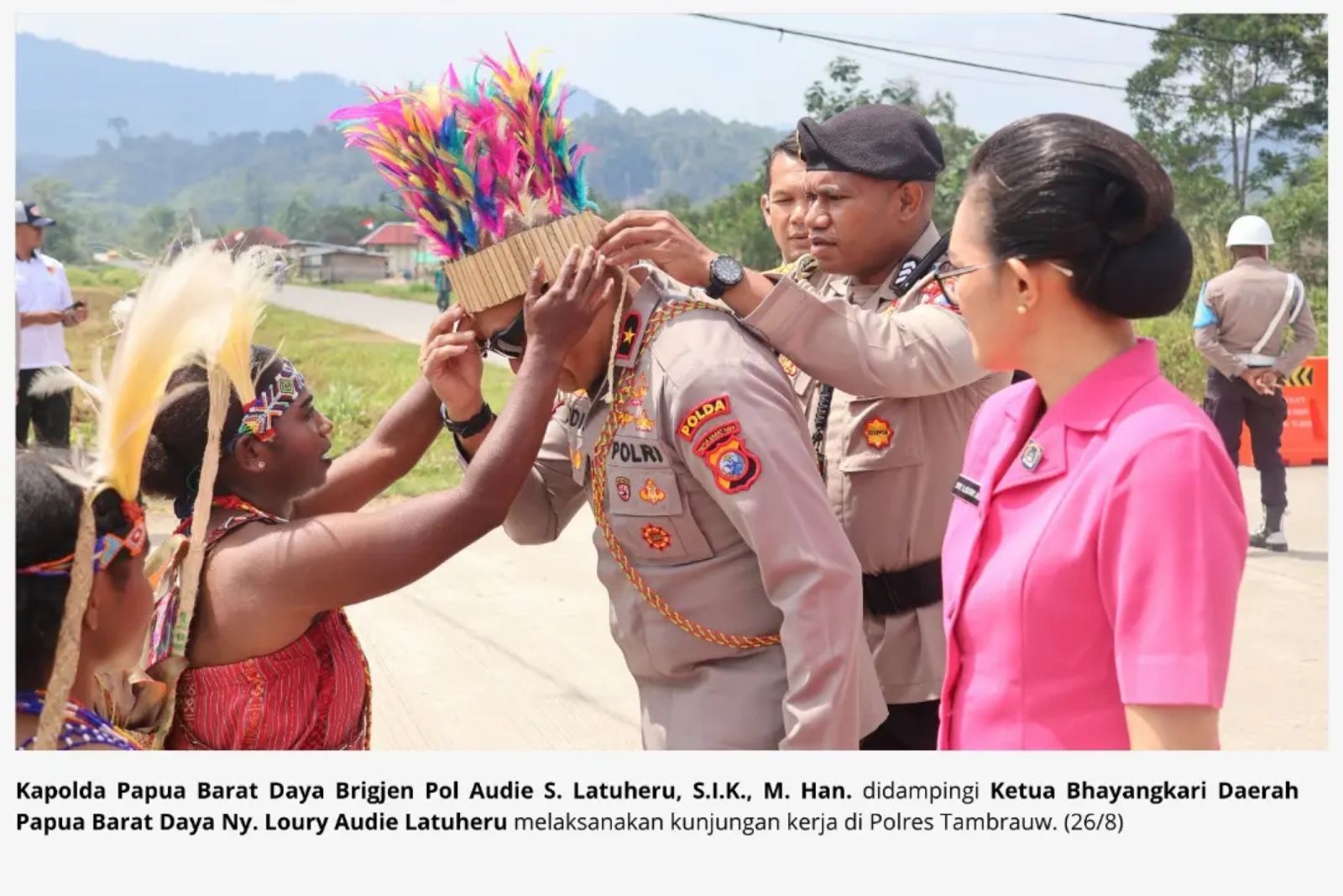 Perjalanan Singkat Brigjen Pol. Audie Sonny Latuheru: Kepemimpinan Humanis di Papua Barat Daya Berakhir dengan Promosi Strategis 2 IMG 20260831 WA0003