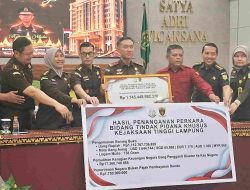 Kejati Lampung Selamatkan Rp1,145 Triliun Uang Negara, Kasus Hutan Way Kanan Dominasi