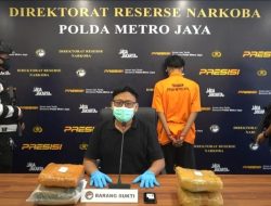 Polda Metro Jaya Gagalkan Peredaran 4 Kg Ganja di Palmerah, Satu Pengedar Ditangkap