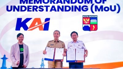 Pemkot Bogor dan PT KAI Kerjasama Kembangkan Kawasan Stasiun Bogor