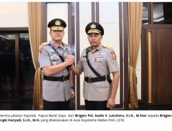 Tongkat Kepemimpinan Polda Papua Barat Daya Resmi Berganti, Brigjen Hengki Haryadi Jabat Kapolda Papua Barat Daya