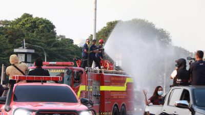 Pemprov Jakarta Bergerak Cepat Tangani Abu Vulkanik, Sebaran PM10 Tinggi Menyempit Pasca Penyiraman