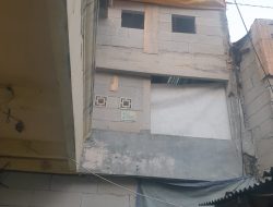 Bangunan 3 Lantai Diduga Tanpa PBG di Jl Mangis Ujung Jatipulo, Kali Gendong Dicor, Pengawasan Jakarta Barat Dipertanyakan
