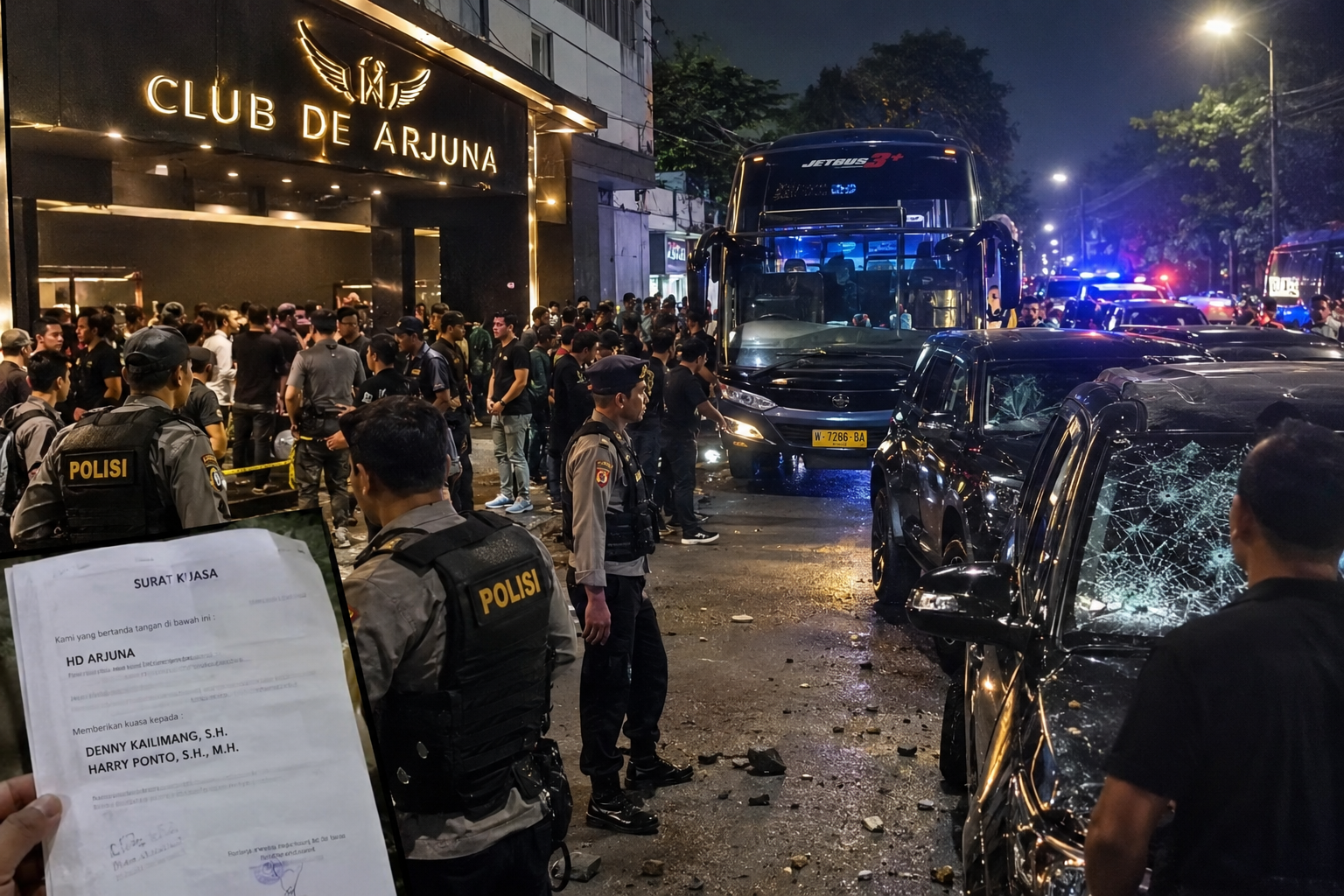 Situasi Sempat Memanas di Depan Club De Arjuna, Kedatangan Kelompok Luar Picu Ketegangan 1 file 000000002cfc8208b816246bc0bdf04b