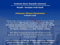 KBRI Riyadh Imbau WNI Waspada, Perjalanan Non-esensial di Arab Saudi Diminta Dibatasi