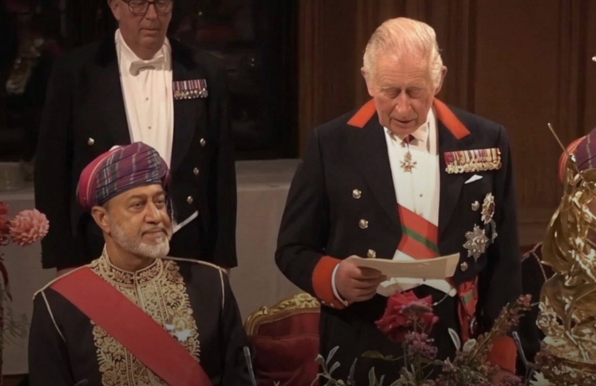 Sambut Sultan Oman di Kastil Windsor, Raja Charles III Kutip Hadis Nabi Muhammad SAW 1 IMG 3888