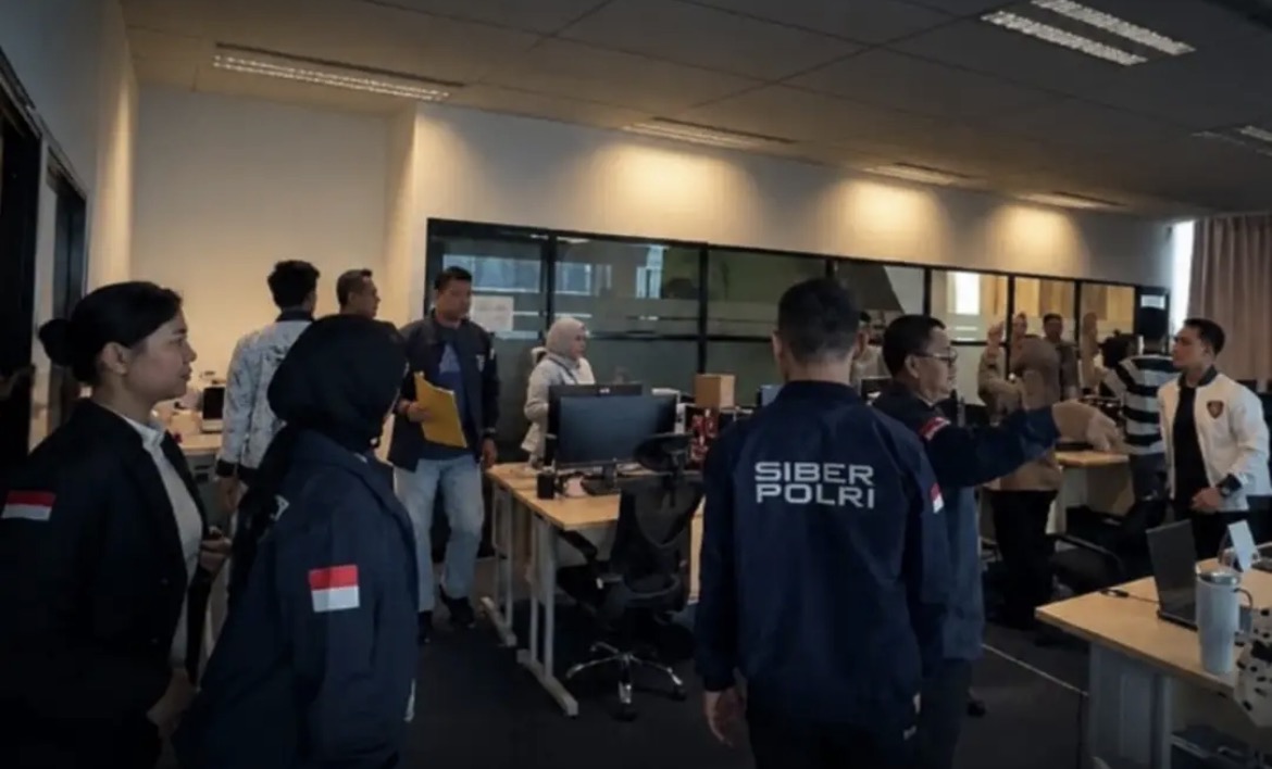 Bareskrim Polri Bongkar Markas Judi Online Boxkia Berkedok Kantor Modern, WN China Diringkus 1 IMG 3892